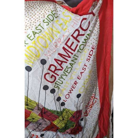 Madewell New York Map Printed Scarf/Shawl - Picture 11 of 16